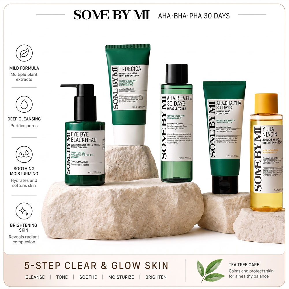 Skincare Some By Mi - Some by Mi Aha.Bha.Pha 30-Tage-Wundercreme Teebaumöl