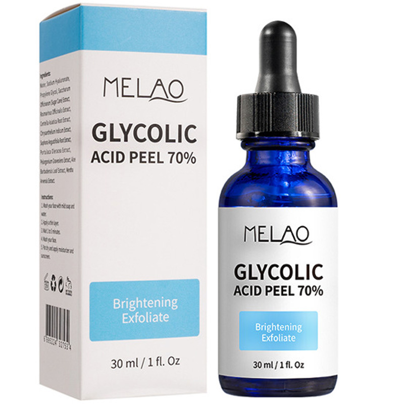 Lactic Acid Toner - 70% Glykolsäure-Serum-Peeling-Extrakt gegen Falten, Aknenarben, feine