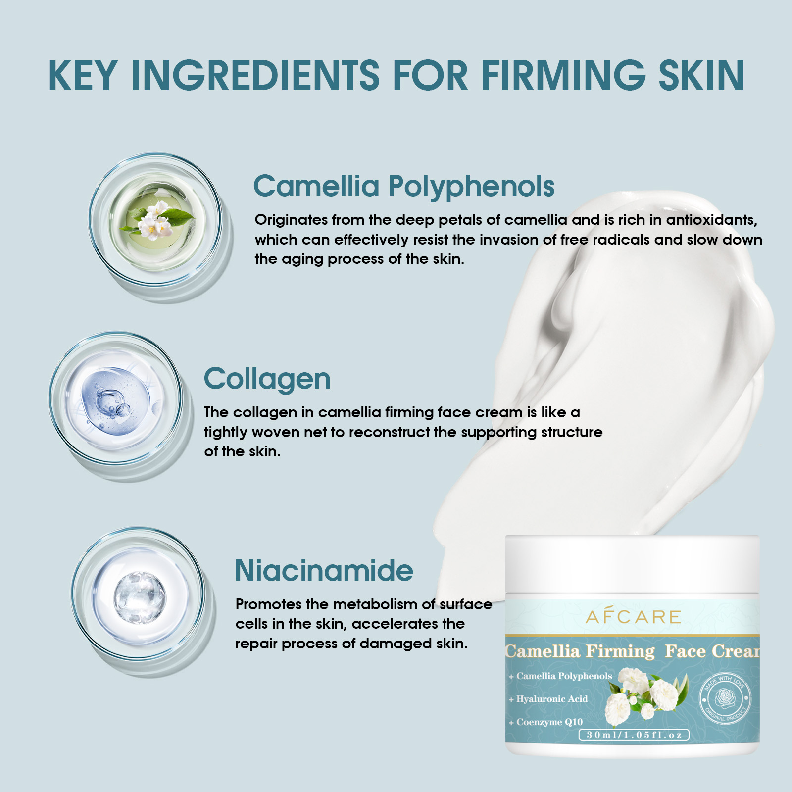 Camellia Firming Face Cream An – Coenzyme Q10 Cream Bewertung und Preis