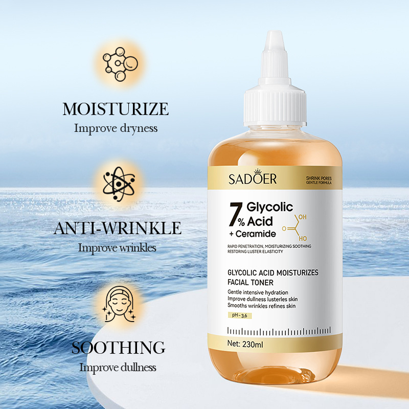 SADOER Glykolsäure Toner Gesic – Lactic Acid Toner Bewertung und Preis