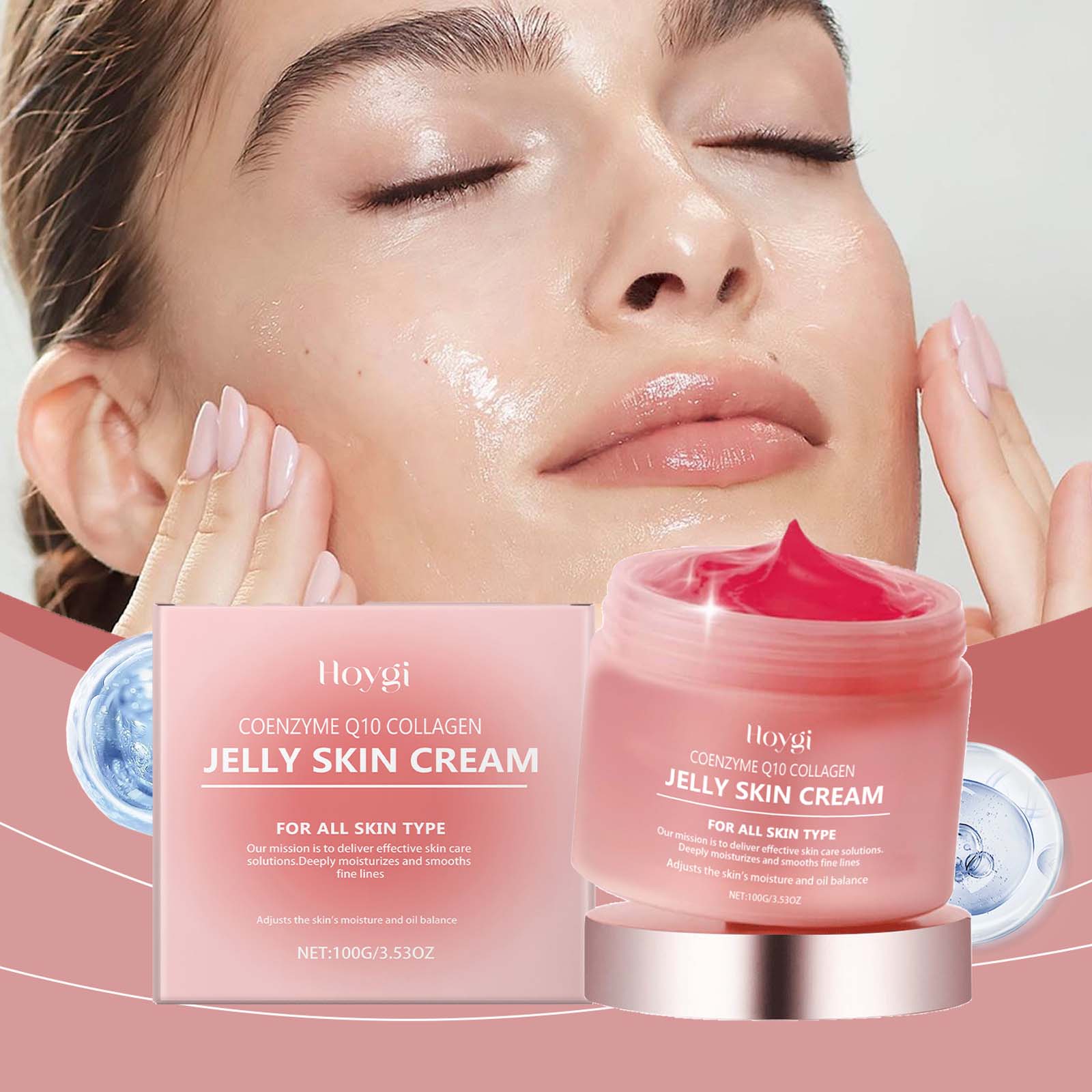 Kollagen-Gelee-Creme, tief feu – Coenzyme Q10 Cream Bewertung und Preis
