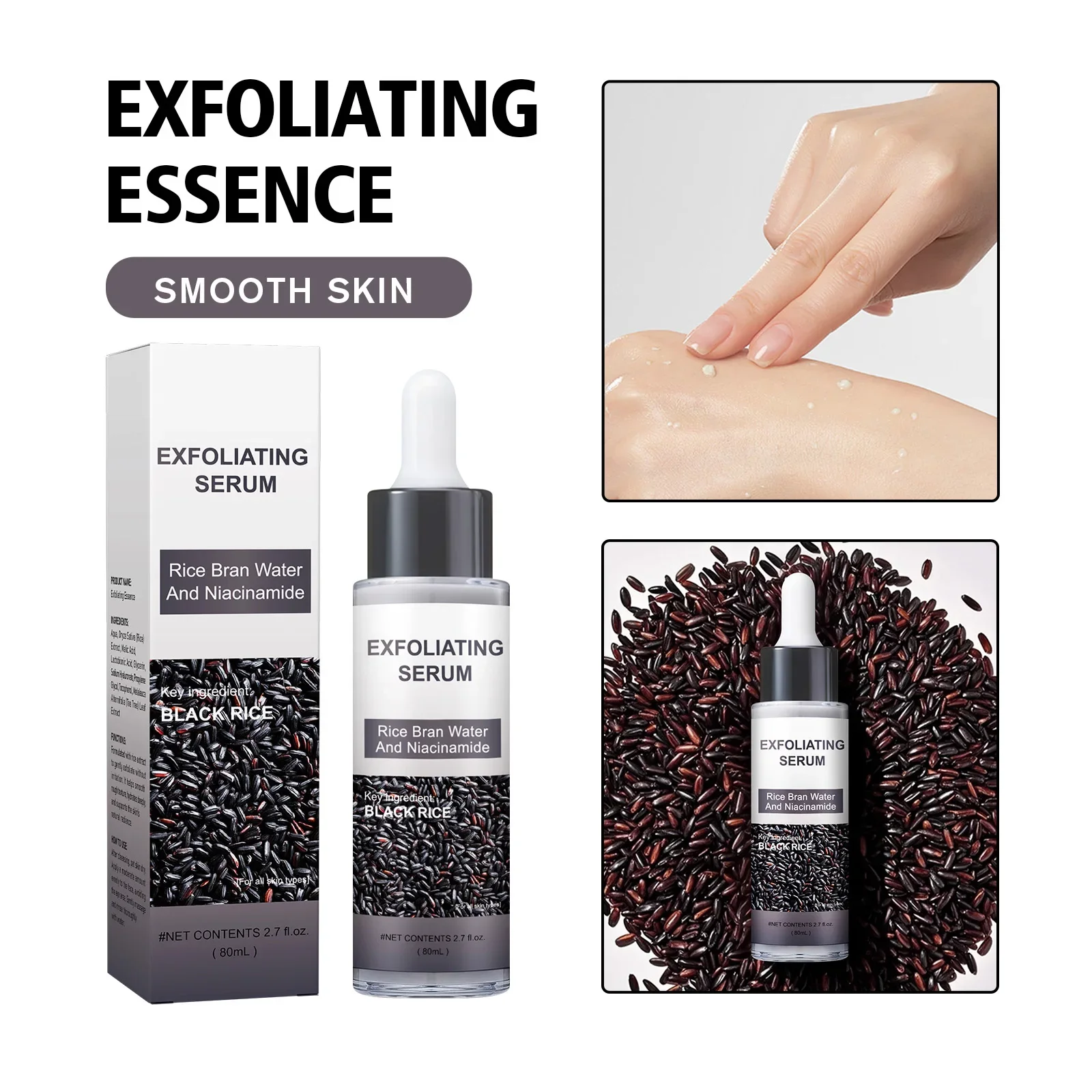 Schwarzes Reis-Gesichtsserum 8 – Lactic Acid Toner Bewertung und Preis