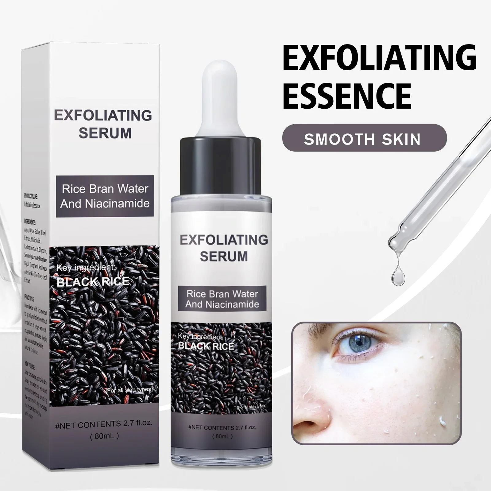 Schwarzes Reis-Gesichtsserum 8 – Lactic Acid Toner Bewertung und Preis