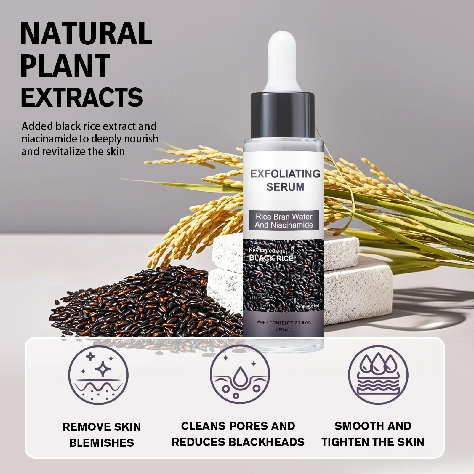 Schwarzes Reis-Gesichtsserum 8 – Lactic Acid Toner Bewertung und Preis